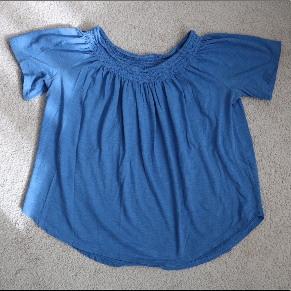 The Cutest Off The Shoulder Shirt